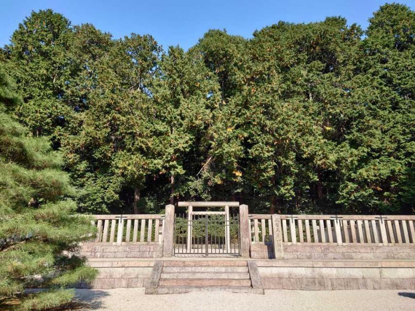 天智天皇山科陵（イメージ）